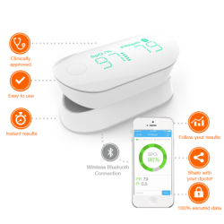 iHealth AIR Bluetooth Pulse Oximeter Fingertip